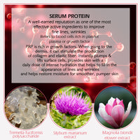 Serum protein eye cream