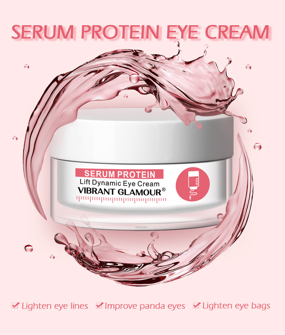 Serum protein eye cream