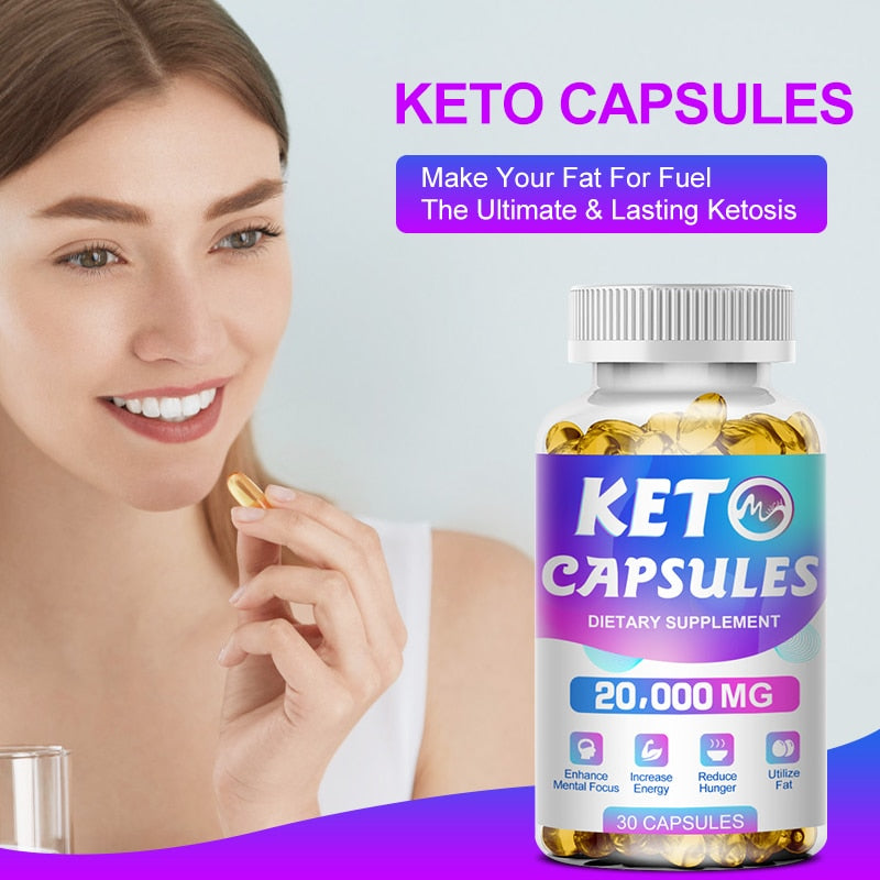 Minch Ketone Oil Capsules Keto Supplement