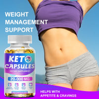 Minch Ketone Oil Capsules Keto Supplement