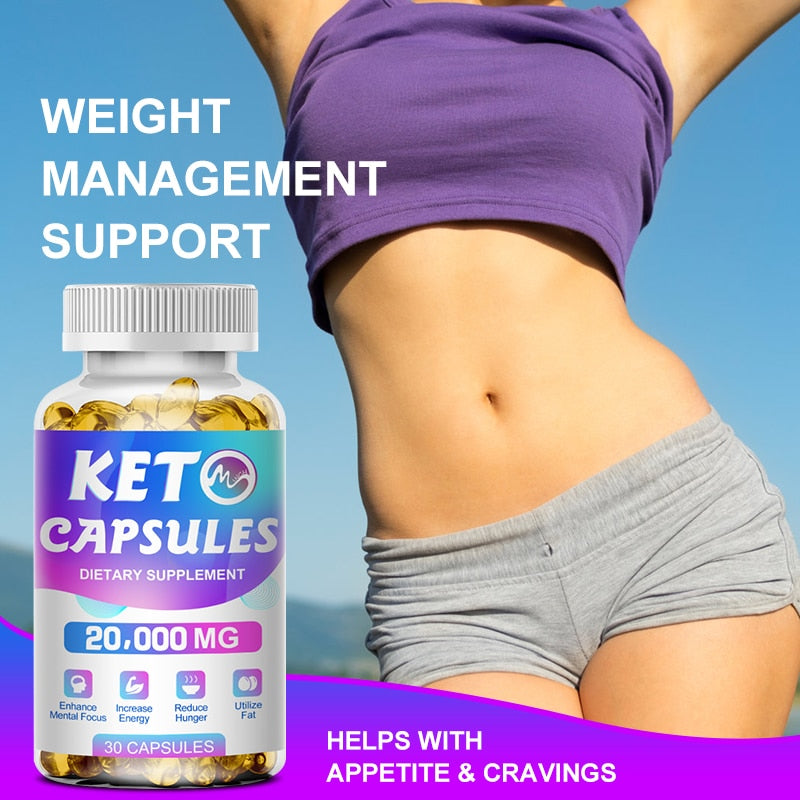 Minch Ketone Oil Capsules Keto Supplement